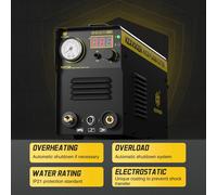 HZXVOGEN 50A IGBT Taglierina al plasma inverter 110V/220V Macchina da taglio per acciaio inossidabile Alluminio Metallo Attrezzatura di saldatura portatile