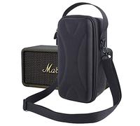 Hzycwgone Custodia Cassa per Marshall Middleton Altoparlante Bluetooth portatile senza fili,Middleton Borsa a tracolla rigida in EVA con tasca extra in rete per cavi e accessori (nero + grigio)