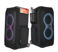 Hzycwgone Custodia Copertura Borsa Portatile Protettiva Antipolvere Manica Cover per JBL PartyBox Stage 320 Speaker Wireless Bluetooth Portatile,Nero