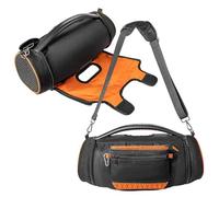 Hzycwgone Custodia da Trasporto Accessori Cover Borsa da Viaggio Portatili con Tracolla per JBL Boombox 2/Boombox 3/Boombox 3 WiFi Altoparlante e Bluetooth,Borsa Extra per caricabatterie,Nero