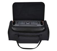 Hzycwgone Custodia da Trasporto Borsa da Viaggio per JBL PartyBox On-The-Go | Copertura Protettiva Accessori Cover con Cinghia per PartyBox On-The-Go Essential Speaker Portatile e Microfono Sistema, Nero