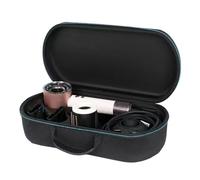 Hzycwgone Custodia da Viaggio per Dyson Supersonic Nural Asciugacapelli,Borsa Protettiva Rigida Portatile Cover per Dyson Supersonic Nural HD16 HD15 HD08 Attacco Accessorio,Nero