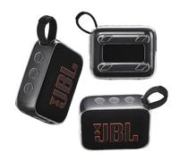 Hzycwgone Custodia in TPU per JBL GO 4 Speaker Bluetooth Portatile,per JBL GO 4 Trasporto Manica Borsa Accessori(Trasparente)