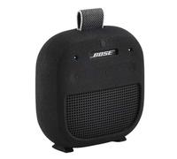 Hzycwgone Custodia per Bose Nuovo SoundLink Micro (2ª Gen) Diffusore portatile,Borsa Cover in Silicone Viaggio per Bose SoundLink Micro 2nd con Moschettone Accessori (Nero Custodia)