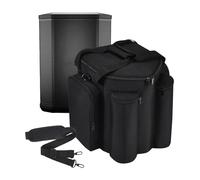 Hzycwgone Custodia per Bose S1 Pro/S1 Pro+ portatile Sistema di altoparlanti Bluetooth, custodia da viaggio S1 Pro Borsa a tracolla con tasche extra per microfono,caricabatterie,cavo,accessori (Nero)