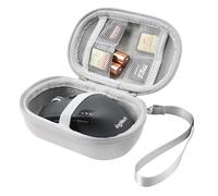 Hzycwgone Custodia per Logitech M510/M330/M720/Signature M650 L/G305/G304/MX Anywhere 3/G Pro/G PRO X/G703 Mouse Wireless,Borsa a Rete per Schede,Batteria(Grigio)