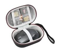 Hzycwgone Custodia per Logitech M510/M330/M720/Signature M650 L/G305/G304/MX Anywhere 3/G Pro/G PRO X/G703 Mouse Wireless,Borsa a Rete per Schede,Batteria(Nero)