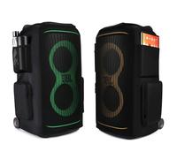 Hzycwgone Custodia Protettiva Antipolvere Borsa da Viaggio Cassa Portatile Cover per JBL Partybox 520 Speaker Wireless Bluetooth,Microfono,Caricatore & Accessori,Nero