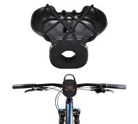 Hzycwgone Supporto per Manubrio Della Bici per JBL Clip 5/Clip 4 Speaker Bluetooth Portatile,Bicicletta/Motore/Scooter/Golf Carrello/Barca Adattatore Staffa per JBL Clip 5/Clip 4(Nero)