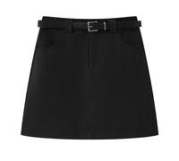 HZYFZPH Women's Blazer Shorts Spring Flare Wide Leg Pants-Black-Large