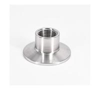HZZGMANCAJ 1/2" BSPT Female 1.5" Tri Clamp Coupling Connector SUS 304 Stainless Steel Coupler Pipe Fitting Homebrew Short-Type