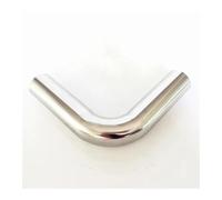 HZZGMANCAJ 45mm 1.75" OD Lengthen 100mm SUS 304 Stainless Steel Butt Weld 90 DEG Elbow Pipe Fitting Homebrew Beer
