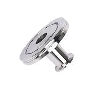HZZGMANCAJ ISO100 to KF50 ISO to KF Vacuum Adapter 304 Stainless Steel Large And Small Head Reducing Joint