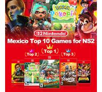 I 10 migliori giochi per Nintendo Switch 2 in Messico: Splatoon Riders, Donkey Kong Bananza, Pokemon, Pokopia, Star Fox, Cyberpunk 2077