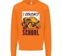 I 100 Giorni Di Scuola Monster Truck Uomo Felpa Jumper