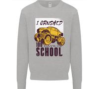 I 100 Giorni Di Scuola Monster Truck Uomo Felpa Jumper