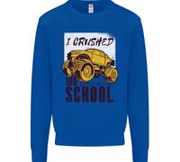 I 100 Giorni Di Scuola Monster Truck Uomo Felpa Jumper