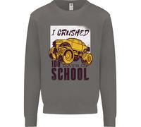 I 100 Giorni Di Scuola Monster Truck Uomo Felpa Jumper
