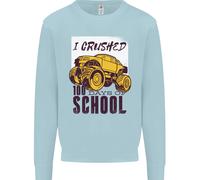 I 100 Giorni Di Scuola Monster Truck Uomo Felpa Jumper