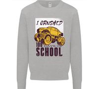 I 100 Giorni Di Scuola Monster Truck Uomo Felpa Jumper