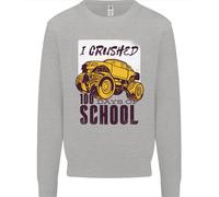 I 100 Giorni Di Scuola Monster Truck Uomo Felpa Jumper