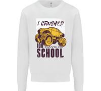 I 100 Giorni Di Scuola Monster Truck Uomo Felpa Jumper