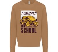 I 100 Giorni Di Scuola Monster Truck Uomo Felpa Jumper