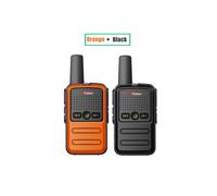 (I-16 Set 2) Mini regali 2 pezzi per bambini Radio bidirezionale UV5R 888S Plus Ricetrasmettitore portatile