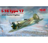 ICM 1/32 I-16 TYPE 17 WWII SOVIET FIGHTER