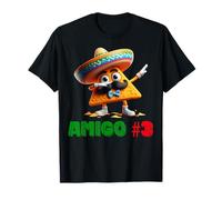 I 3 Tre Amigos Cinco De Mayo Amigo #3 Corrispondenza del Gru Maglietta