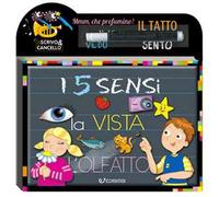 I 5 sensi. Scrivo e cancello. Con gadget