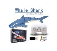 ï¼A2) Piscine d'acqua Robot da vasca Squali telecomandati Giocattoli da bagnetto per ragazzi Bambini