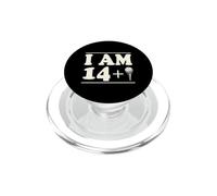 I Am 14 Plus Golf Ball Tee Golf Birthday per 15 anni PopSockets PopGrip per MagSafe
