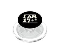 I Am 17 Plus Golf Ball Tee Golf Birthday per 18 anni PopSockets PopGrip per MagSafe