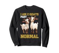 I Am 2 Goats Past Normal Animal Farmer Joke - Felpa