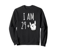 I am 29 + 2 Rock Heavy Metal Hand 31° Compleanno 31 Anni Felpa