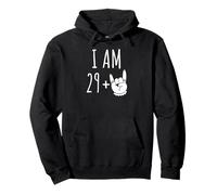 I am 29 + 2 Rock Heavy Metal Hand 31° Compleanno 31 Anni Felpa con Cappuccio