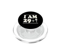 I Am 29 Plus Golf Ball Tee Golf Compleanno per 30 anni PopSockets PopGrip per MagSafe