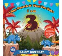 I Am 3 - I Spy Search and Find Book: Interactive and Fun Birthday Gift Adventure for Curious Three-Year-Old Boys