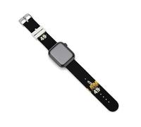 I Am 49 Plus - Cinturino con dito medio, compatibile con iWatch, cinturino morbido e divertente per Smart Watch da 38 mm/40 mm, 42 mm/44 mm, 42mm/44mm, Silicone, Nessuna pietra preziosa