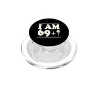 I Am 69 Plus Golf Ball Tee Golf Birthday per 70 anni PopSockets PopGrip per MagSafe