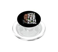 I Am A Black Juneteenth King Melanin Bruh Padre Uomini Re PopSockets PopGrip per MagSafe