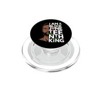 I Am A Black Juneteenth King Melanin Bruh Padre Uomini Re PopSockets PopGrip per MagSafe