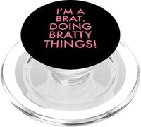 I am a Brat, Doing Bratty Things., divertente, disegno, per, uno, monello PopSockets PopGrip per MagSafe