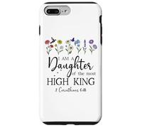 I Am a Daughter of the High King God Bible 2 Corinthian 6:18 Custodia per iPhone 7 Plus/8 Plus