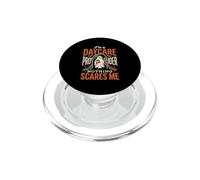 I Am A Daycare Provider Nothing Spaventes Me Halloween Ghost PopSockets PopGrip per MagSafe