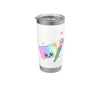 I Am A Face Painter Funny Kawaii Bicchiere termico in acciaio inox doppia parete