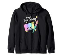 I Am A Face Painter Funny Kawaii Felpa con Cappuccio