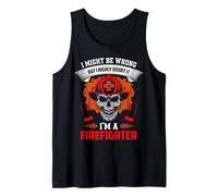 I Am A Firefighter Fireman Funny Firefighters Lovers Canotta
