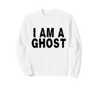 I Am A Ghost Facile Semplice Costume di Halloween Fantasma Felpa